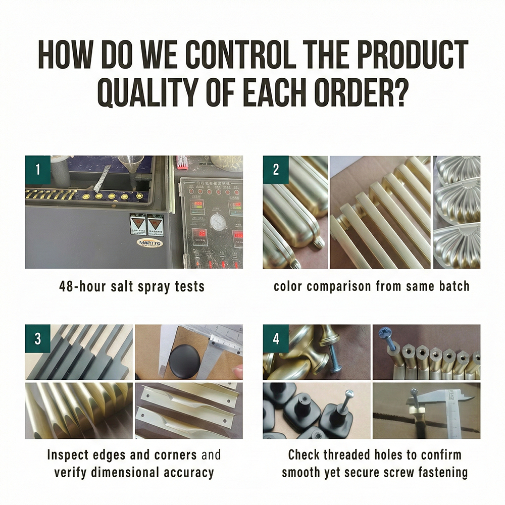 Quality control checklist for every order