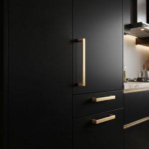 1005 modern square bar cabinet handle