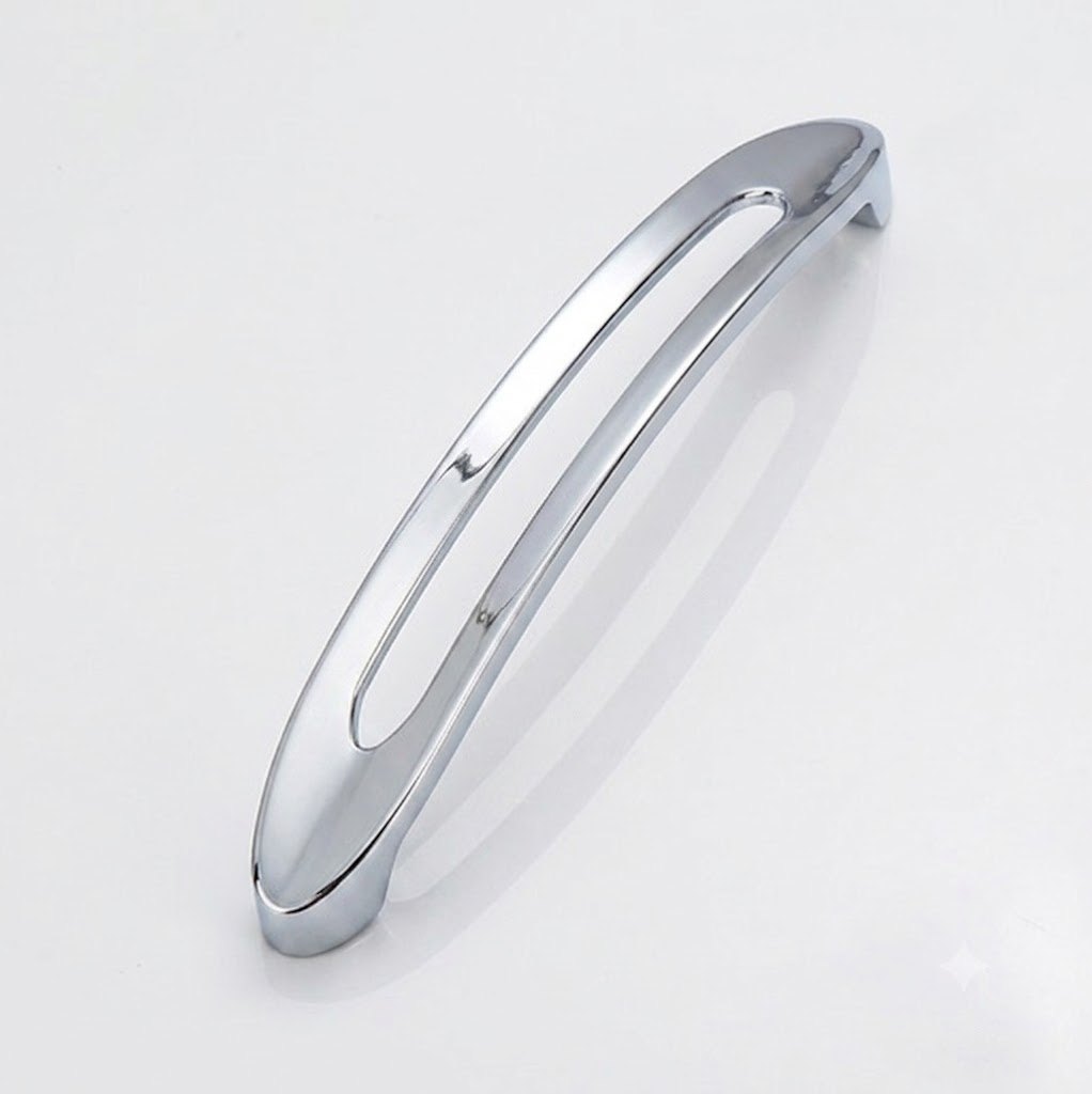 1010 zinc alloy cabinet handle in chrome plated finish