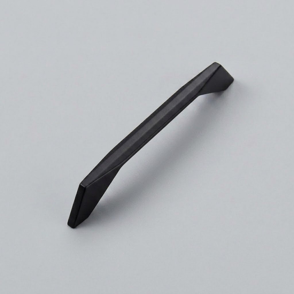 1012 zinc alloy cabinet handle in matt black finish