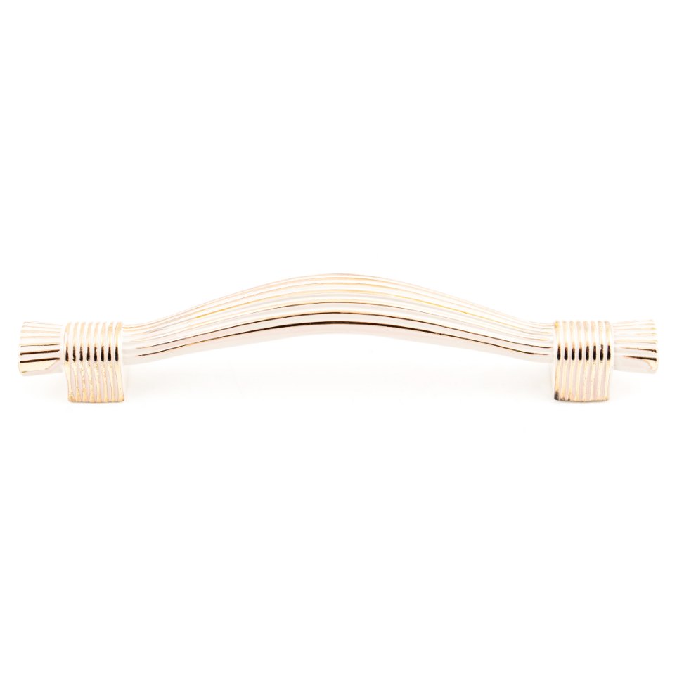1065 fluted bow cabinet handle view