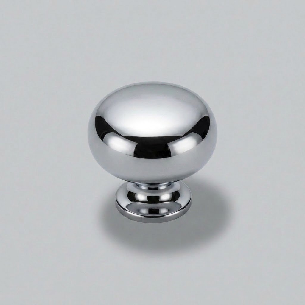 3043 die-cast aluminum single hole pull in chrome plated finish
