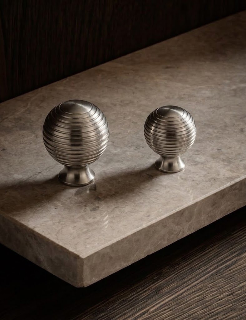 3045 die-cast aluminum cabinet knob view