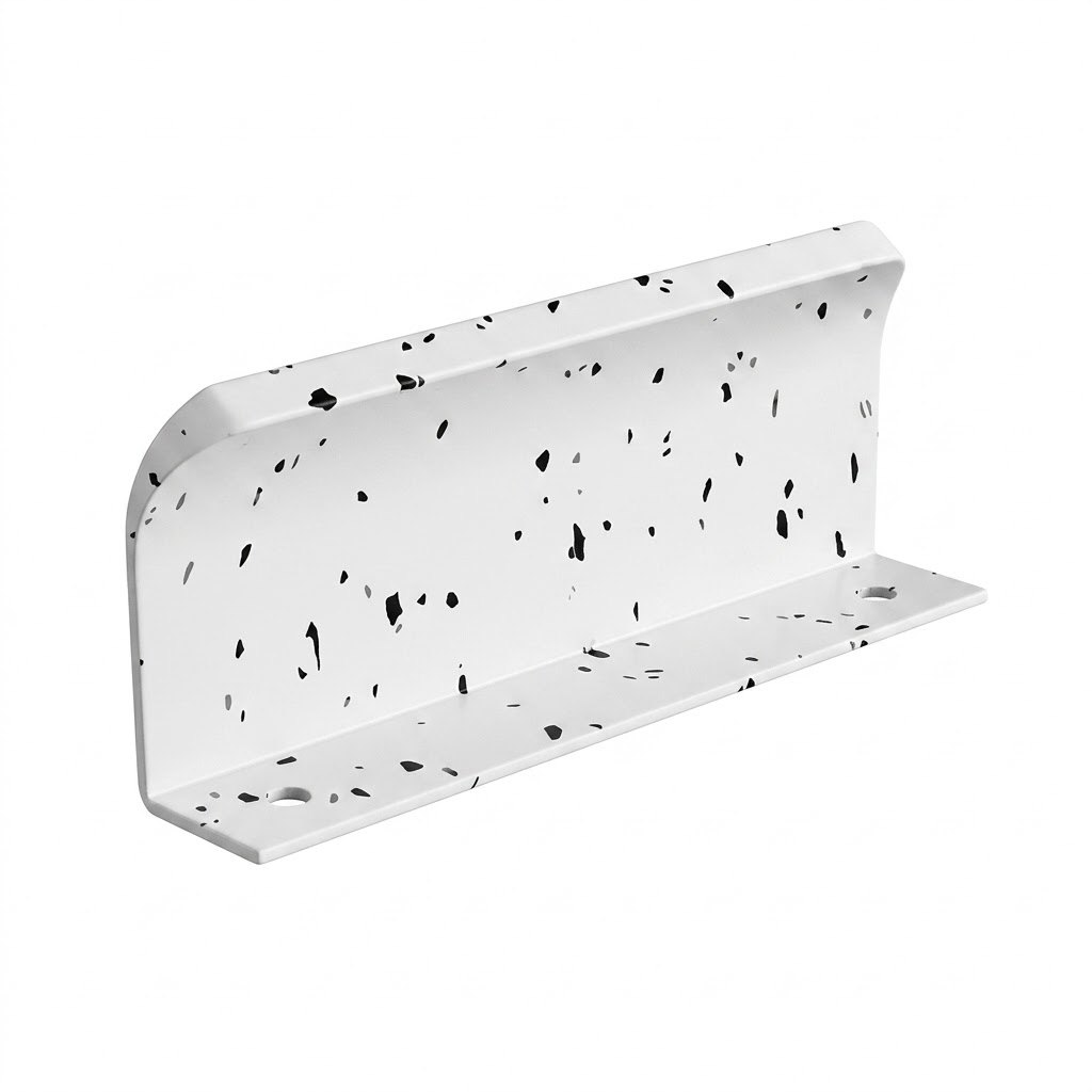 3054 aluminum edge pull with black water transfer printed finish