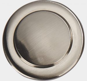 Brushed satin nickel finish sample