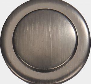 Matt black nickel brushed finish sample