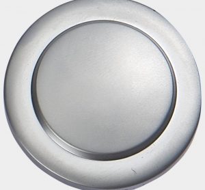 Matt chrome finish sample
