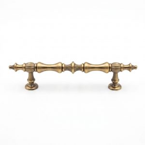 T-bar cabinet handle and round knob set